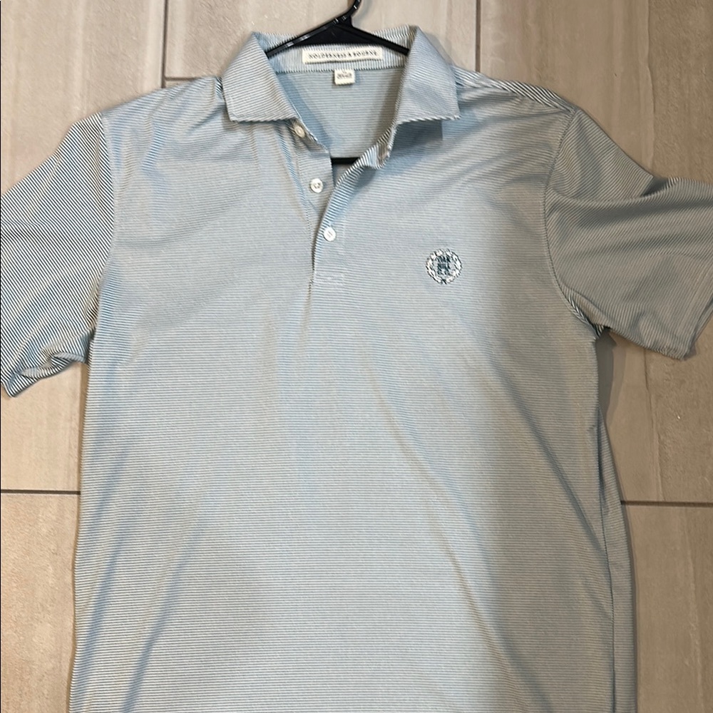 Holderness & Bourne Green/White Polo Shirt - Oak Hill Country Club